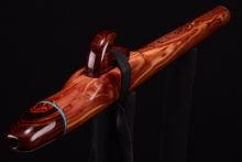 Eastern Red Cedar Native American Flute, Minor, Mid G-4, #G17B